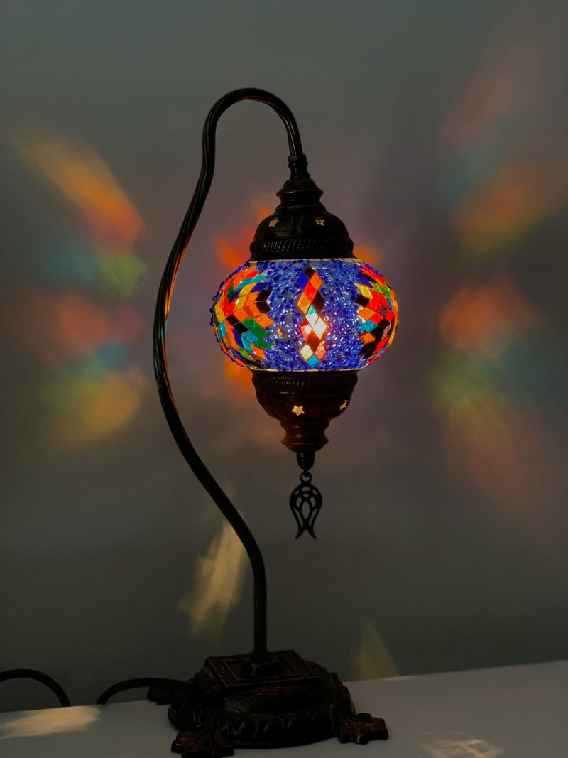 TURKISH MOSAIC SWAN LAMPS - LDY71080