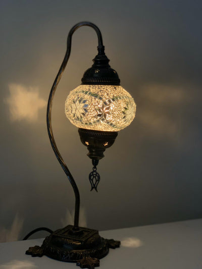 TURKISH MOSAIC SWAN LAMPS - LDY6554