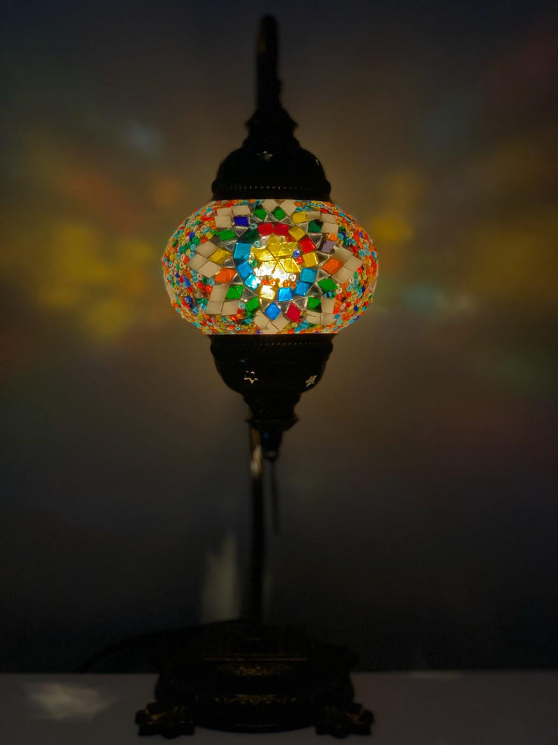 TURKISH MOSAIC SWAN LAMPS - LDY03301