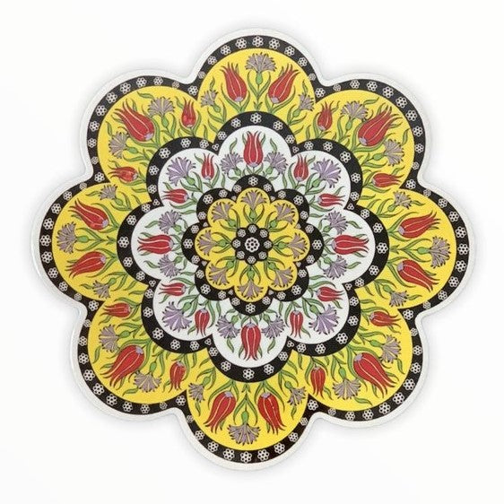Quality Turkish Ceramic Trivet – Daisy Edge
