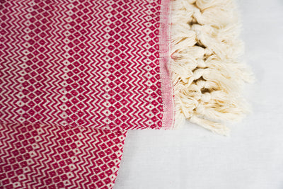 %100 Original Turkish Cotton Towels - Pink Dots