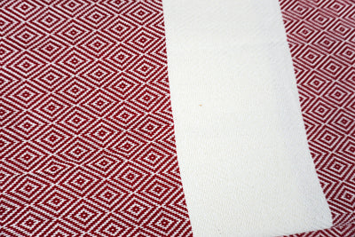 Pure Red Diamond - %100 Original Turkish Cotton Towels