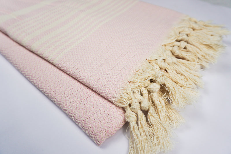 Light Pink New - %100 Original Turkish Cotton Towels