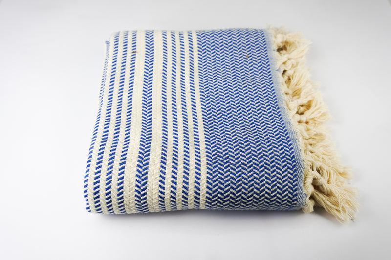 Blue New - %100 Original Turkish Cotton Towels