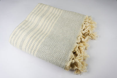 Natural Grey New - %100 Original Turkish Cotton Towels