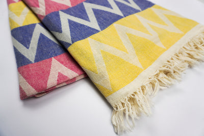 %100 Original Turkish Cotton Towels - Kilim Special