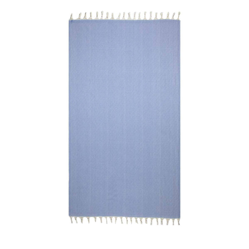 %100 Original Turkish Cotton Towels -  BLUE FULL DIAMOND