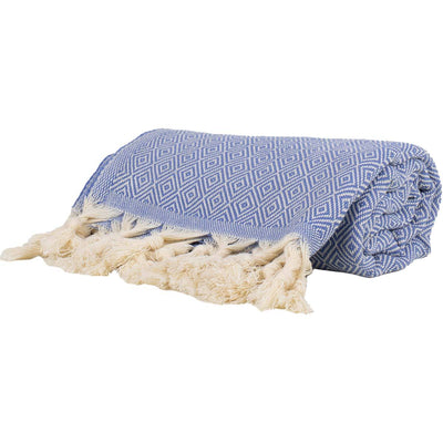 Full Blue Diamond - %100 Original Turkish Cotton Towels