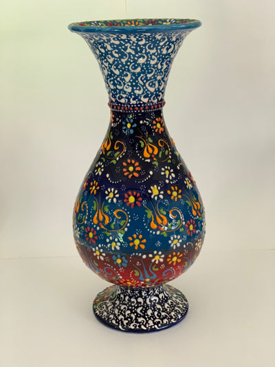 Ceramic Vase - 30cm - Double Sided 2416