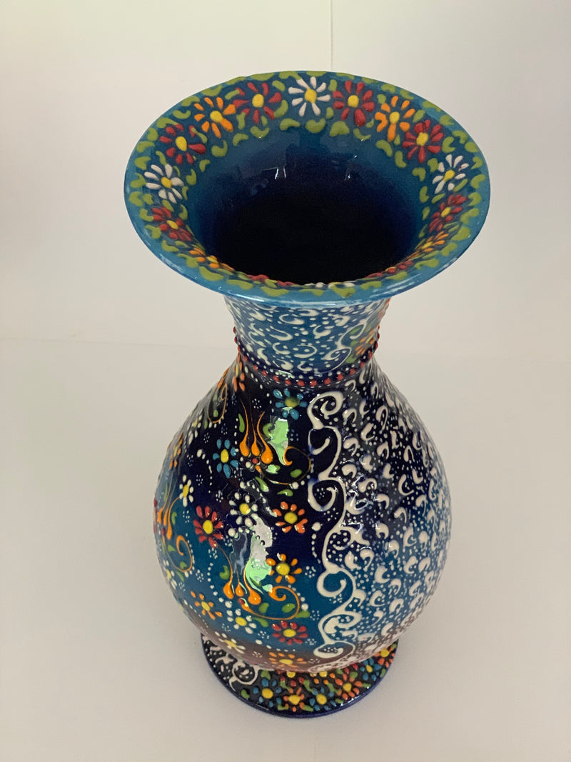 Ceramic Vase - 30cm - Double Sided 2416