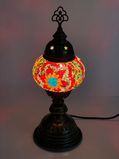 Turkish Table Lamp - B2 - Rainbow Star