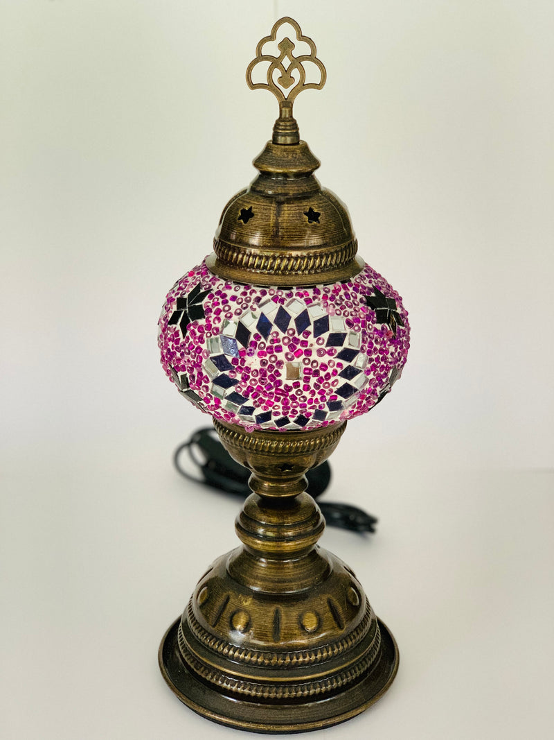 Turkish Table Lamp - B2 - Purple