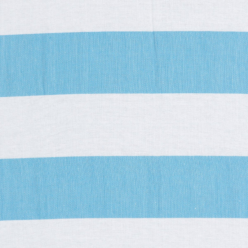 %100 ORIGINAL TURKISH COTTON TOWELS - LIGHT BLUE WHITE STRIPES