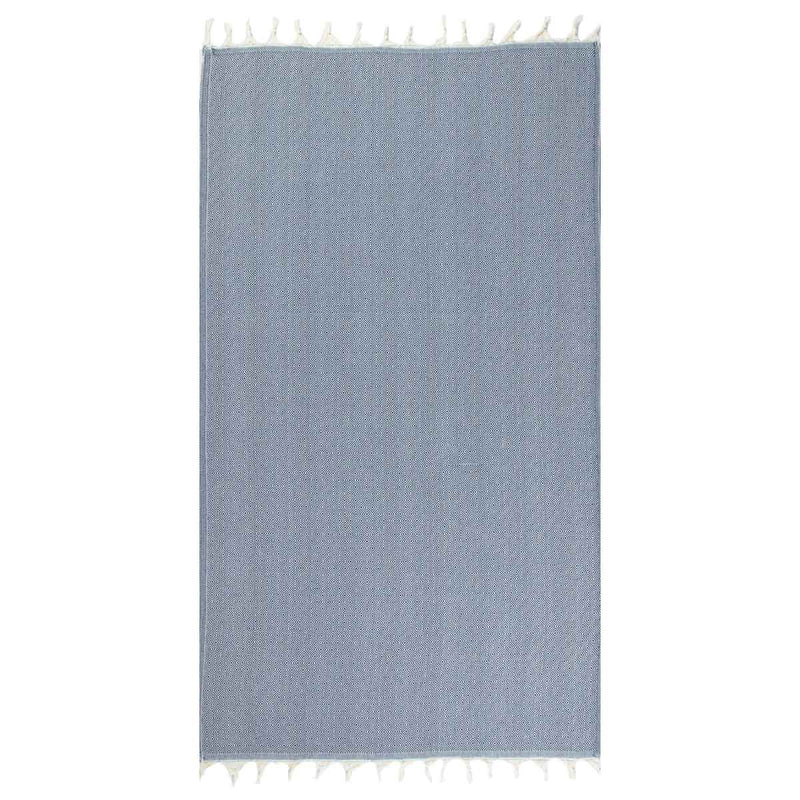 %100 Original Turkish Cotton Towels - NAVY DIAMOND