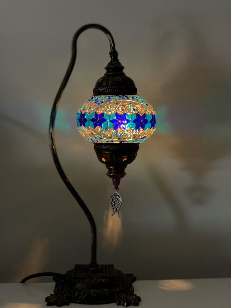 TURKISH MOSAIC SWAN LAMPS - LDY88001