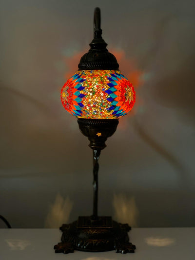TURKISH MOSAIC SWAN LAMPS - LDY1967
