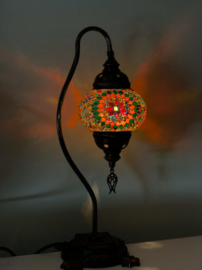 TURKISH MOSAIC SWAN LAMPS - LDY0225