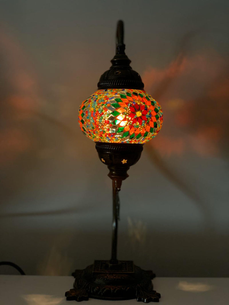 TURKISH MOSAIC SWAN LAMPS - LDY0225