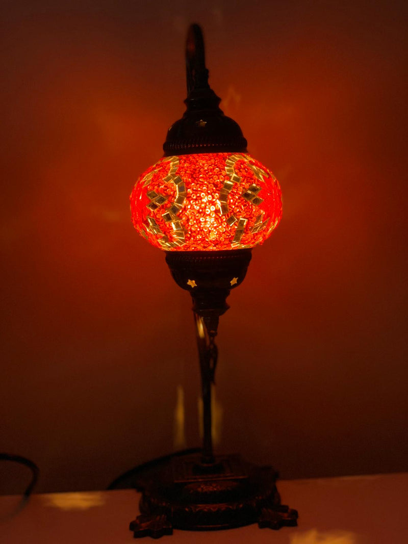 TURKISH MOSAIC SWAN LAMPS - LDY4445