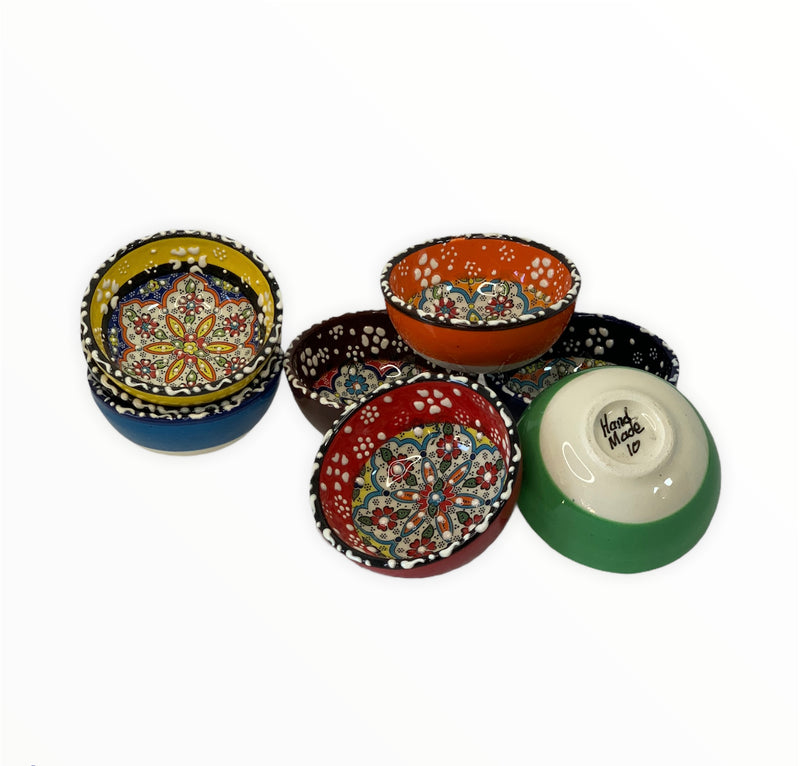 Handmade & Hand-painted Turkish Ceramic Bowls Collection