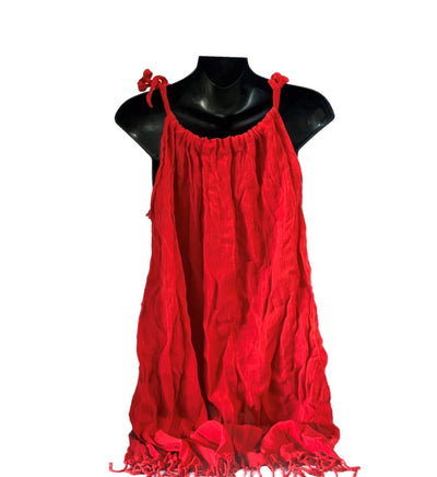 Pesh Beach Dress by Miss LO - Night Red