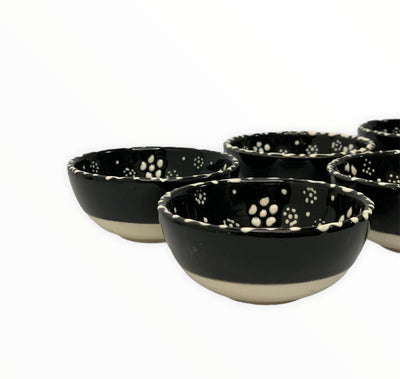 Handmade & Hand-painted Turkish Ceramic Bowls Collection "8CM"