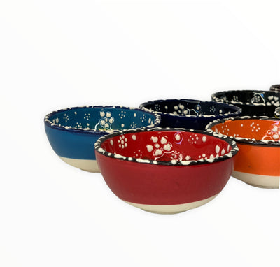 Handmade & Hand-painted Turkish Ceramic Bowls Collection