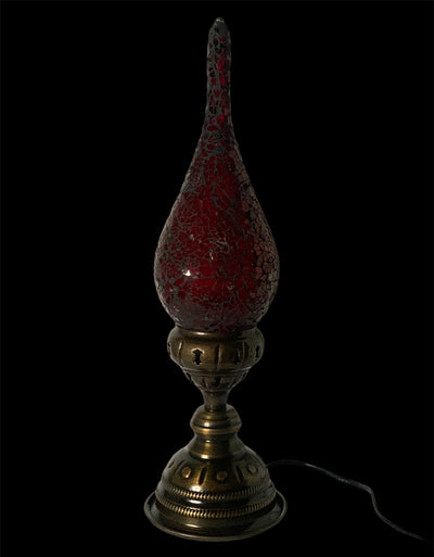 TURKISH TABLE LAMP-RED