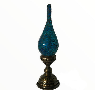 TURKISH TABLE LAMP-DARK BLUE