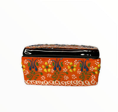 Turkish Ceramic Rectangle Jewellery Box