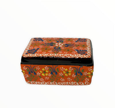 Turkish Ceramic Rectangle Jewellery Box