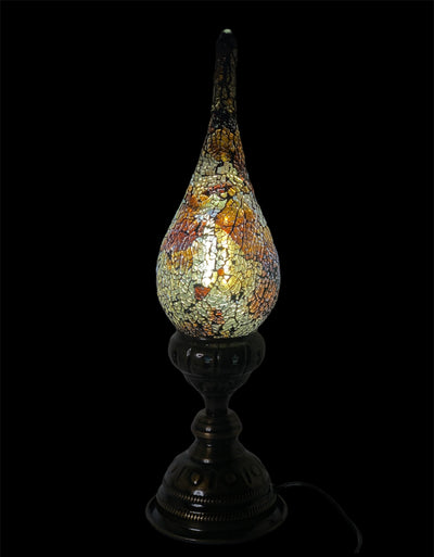 TURKISH TABLE LAMP-BROWN