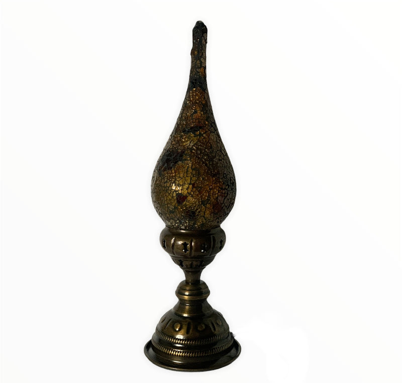 TURKISH TABLE LAMP-BROWN