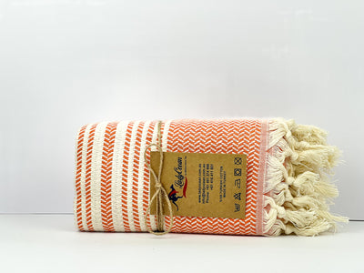 Orange New - %100 Original Turkish Cotton Towels
