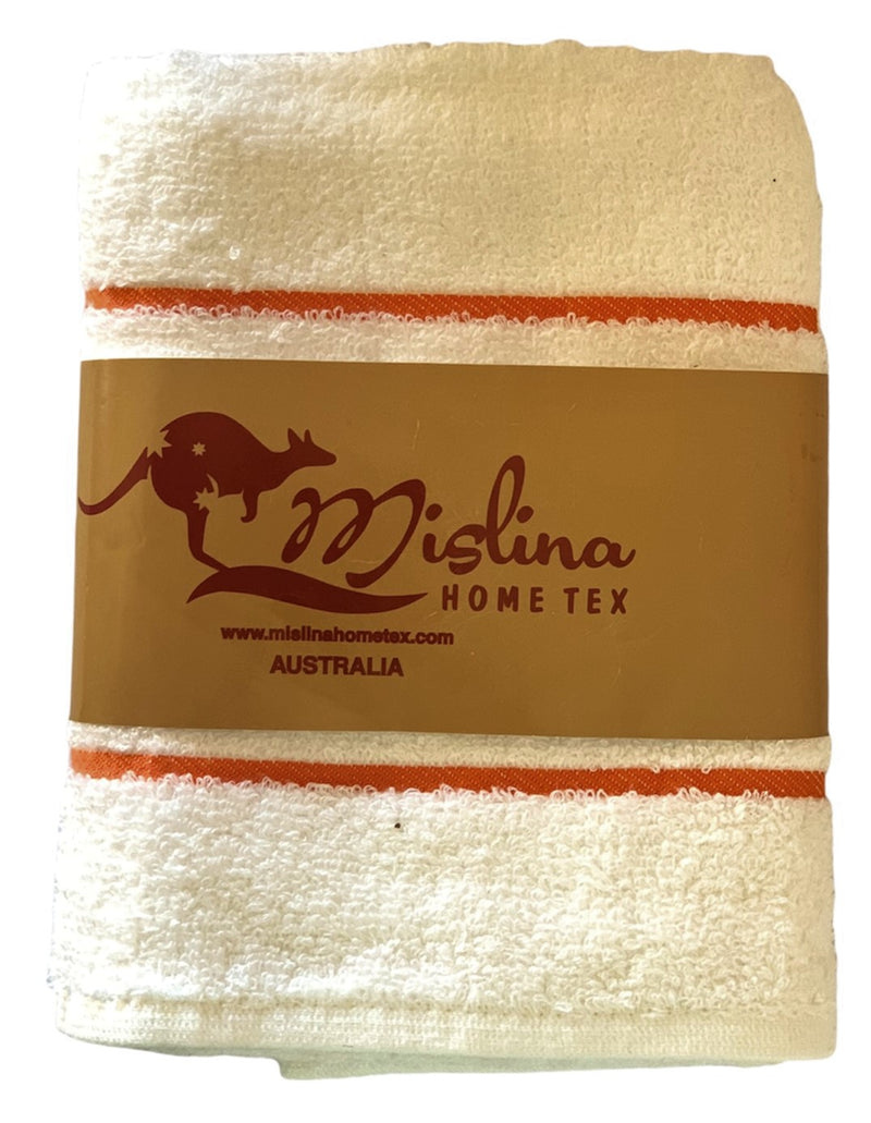 WHITE HAND TOWEL - VARIETY COLOURS