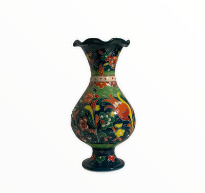 D.Green-Handmade & Hand Painted Ceramic Vase