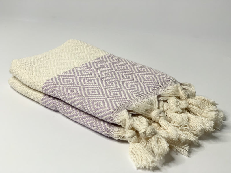 Lyla Diamond design Turkish Towel 100% Cotton