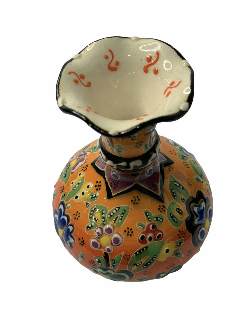 Handmade & Hand Painted Ceramic Vase