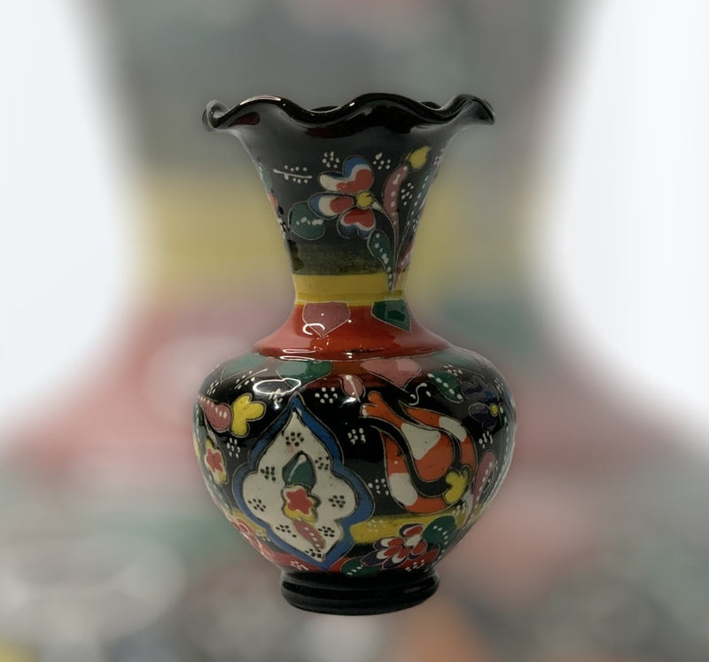 Handmade & Hand Painted Ceramic Vase