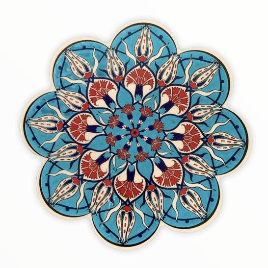 Quality Turkish Ceramic Trivet – Daisy Edge