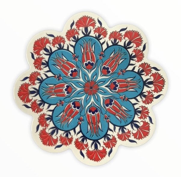 Quality Turkish Ceramic Trivet – Daisy Edge